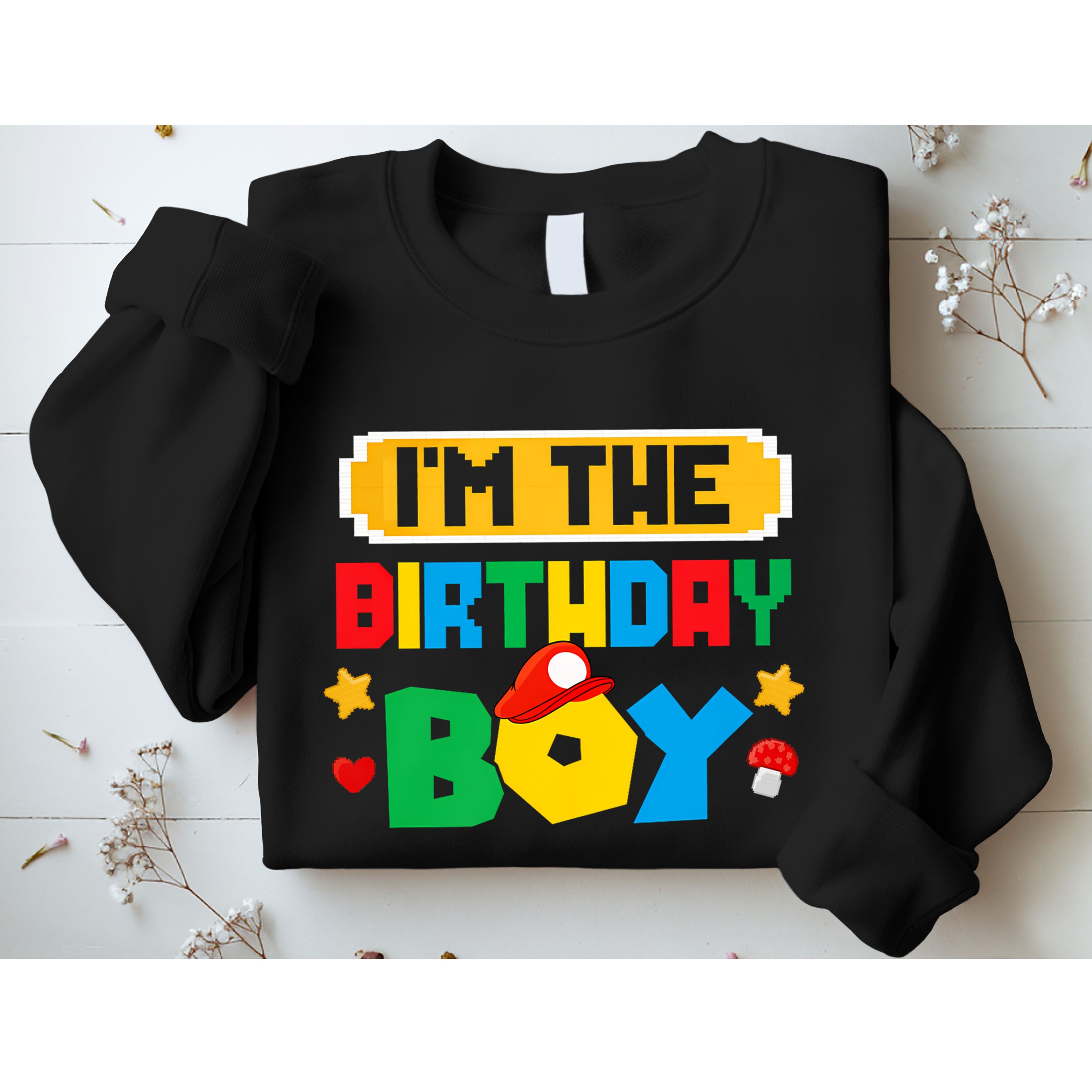 Im The Birthday Boy Game Gaming Family Matching Sweatshirt
