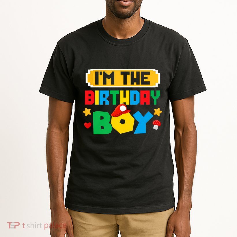 Im The Birthday Boy Game Gaming Family Matching Tall T-Shirt