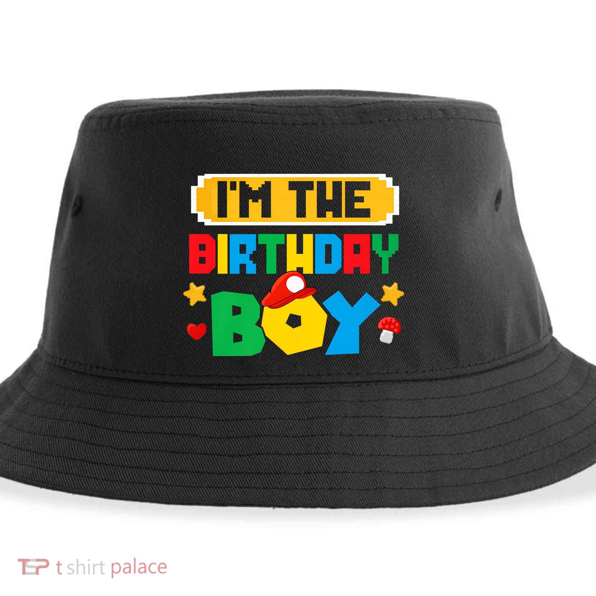 Im The Birthday Boy Game Gaming Family Matching Sustainable Bucket Hat