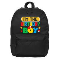 Im The Birthday Boy Game Gaming Family Matching 16 in Basic Backpack
