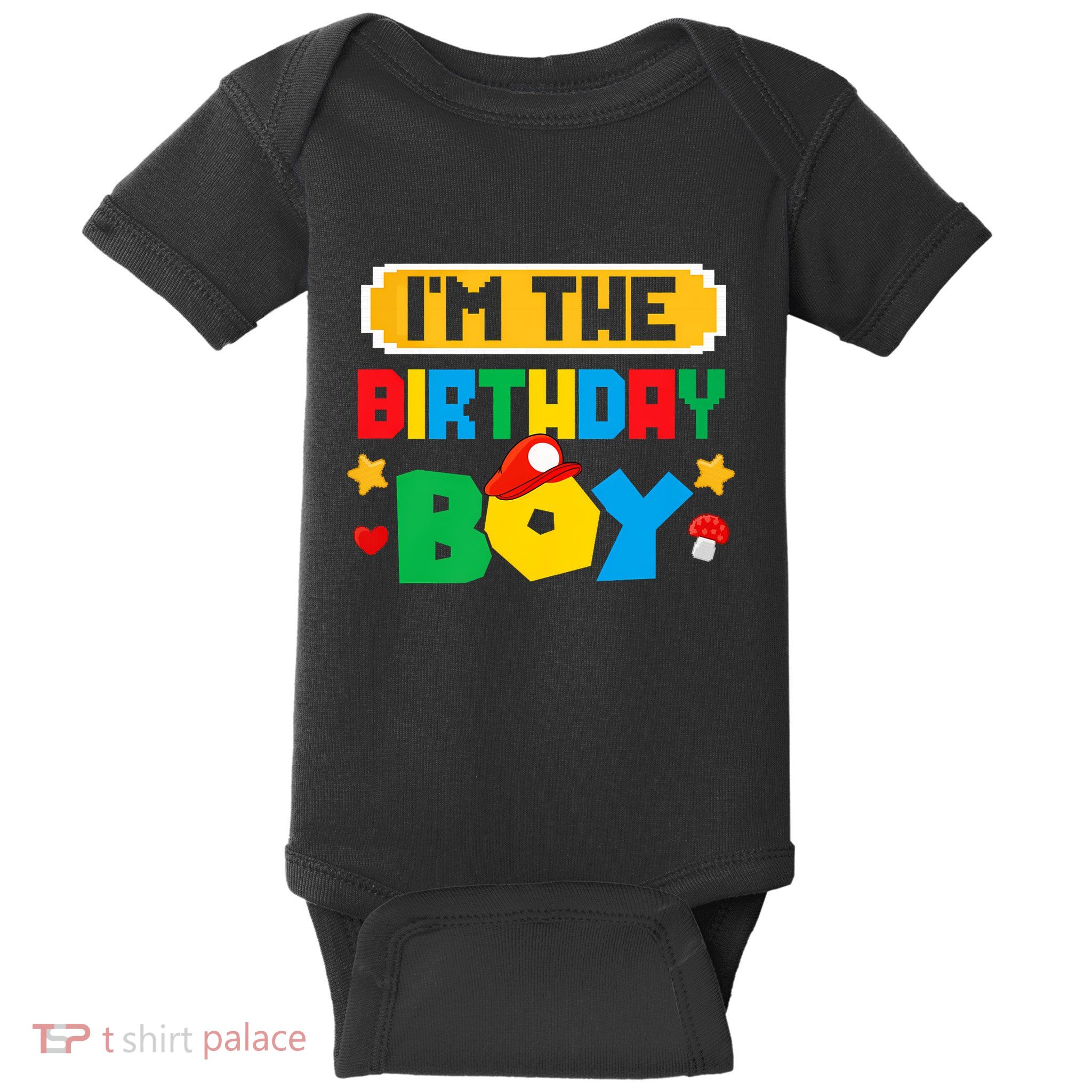 Im The Birthday Boy Game Gaming Family Matching Baby Bodysuit