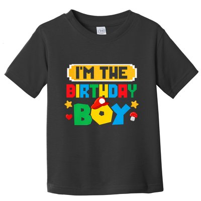 Im The Birthday Boy Game Gaming Family Matching Toddler T-Shirt