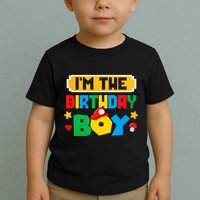 Im The Birthday Boy Game Gaming Family Matching Toddler T-Shirt
