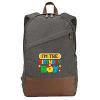 Im The Birthday Boy Game Gaming Family Matching Cotton Canvas Backpack
