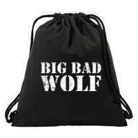 I'm The Bad Wolf Funny Last Minute Halloween Costume Drawstring Bag