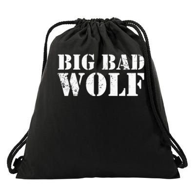 I'm The Bad Wolf Funny Last Minute Halloween Costume Drawstring Bag