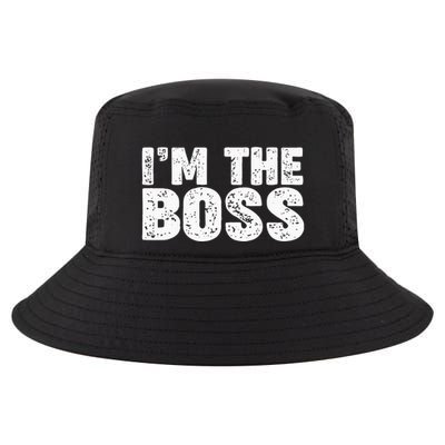 Im The Boss Cool Comfort Performance Bucket Hat