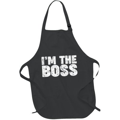 Im The Boss Apron