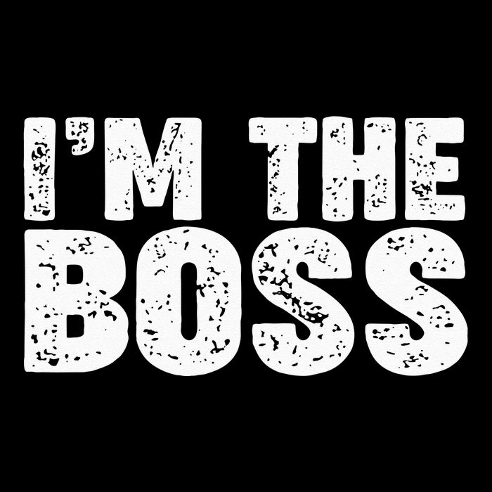 Im The Boss Apron