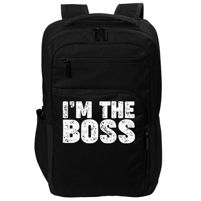 Im The Boss Impact Tech Backpack