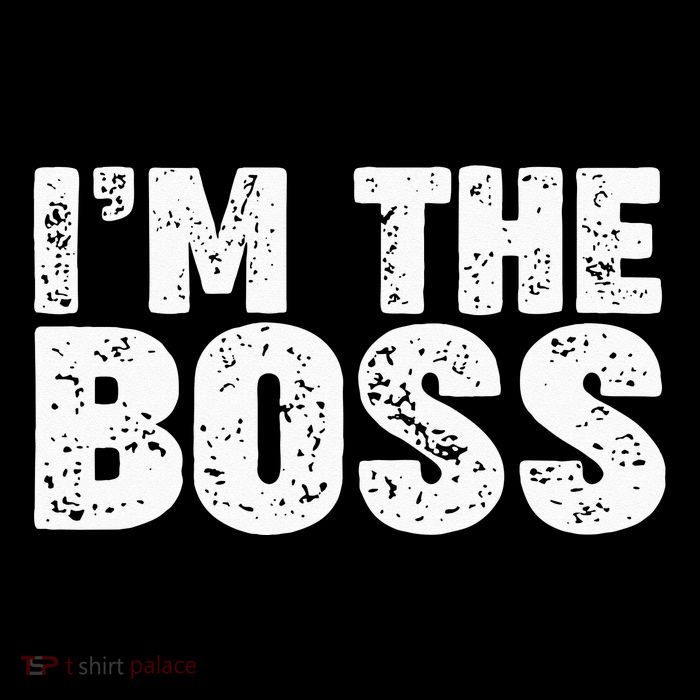 Im The Boss Sustainable Bucket Hat