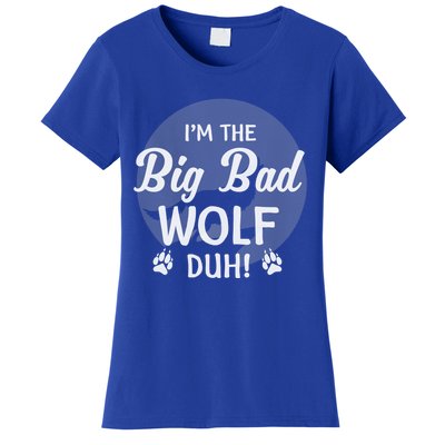 I'm The Bad Wolf Duh! Funny Halloween Costume Gift Women's T-Shirt