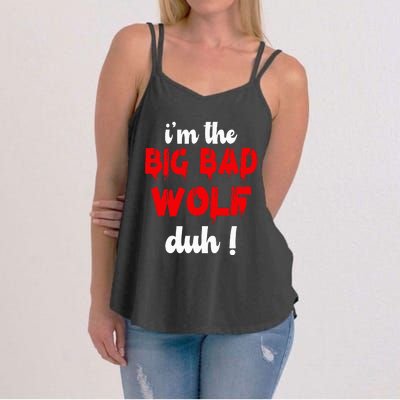 IM The Bad Wolf Duh Costume For Diy Halloween Party Women's Strappy Tank