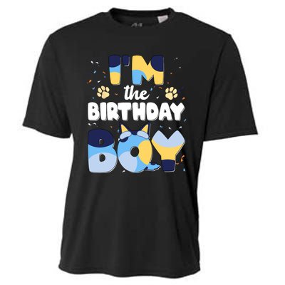 Im The Birthday Boy Dog Family Matching Cooling Performance Crew T-Shirt