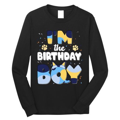 Im The Birthday Boy Dog Family Matching Long Sleeve Shirt