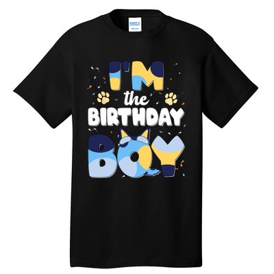 Im The Birthday Boy Dog Family Matching Tall T-Shirt