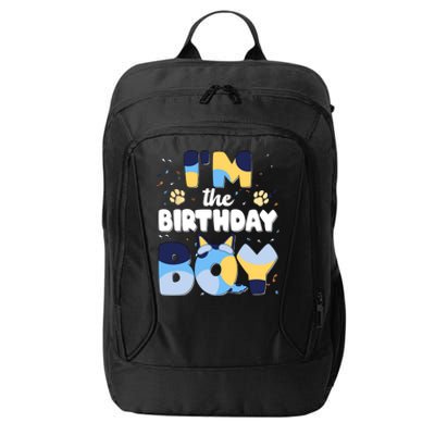 Im The Birthday Boy Dog Family Matching City Backpack