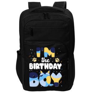 Im The Birthday Boy Dog Family Matching Impact Tech Backpack