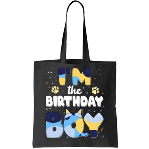 Im The Birthday Boy Dog Family Matching Tote Bag