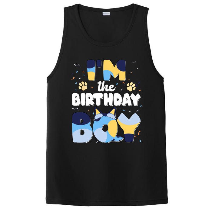 Im The Birthday Boy Dog Family Matching PosiCharge Competitor Tank