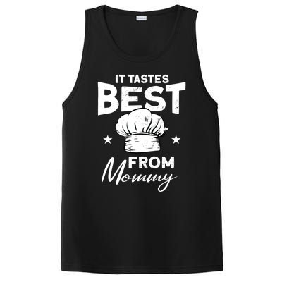 It Tastes Best From Mommy Cook Cooking Funny Chef Gift PosiCharge Competitor Tank