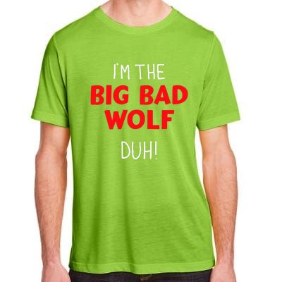 IM The Bad Wolf Duh Costume For Diy Halloween Party Adult ChromaSoft Performance T-Shirt