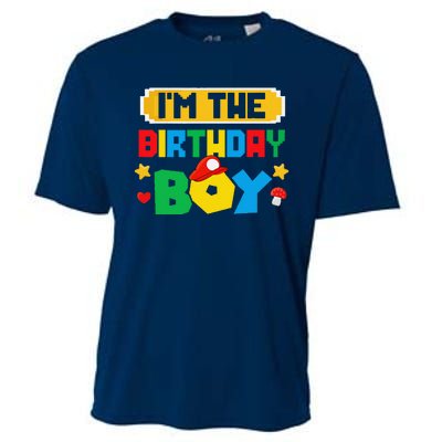 Im The Birthday Boy Game Gaming Family Matching Cooling Performance Crew T-Shirt