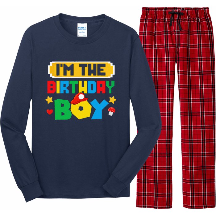 Im The Birthday Boy Game Gaming Family Matching Long Sleeve Pajama Set