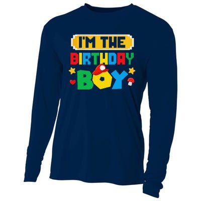 Im The Birthday Boy Game Gaming Family Matching Cooling Performance Long Sleeve Crew