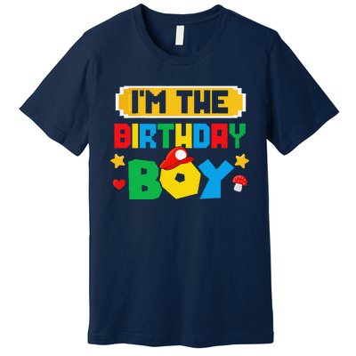 Im The Birthday Boy Game Gaming Family Matching Premium T-Shirt