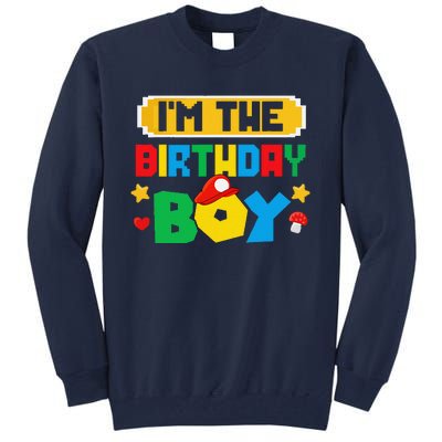 Im The Birthday Boy Game Gaming Family Matching Tall Sweatshirt