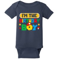 Im The Birthday Boy Game Gaming Family Matching Baby Bodysuit