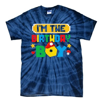 Im The Birthday Boy Game Gaming Family Matching Tie-Dye T-Shirt