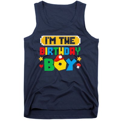 Im The Birthday Boy Game Gaming Family Matching Tank Top