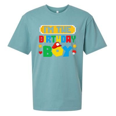 Im The Birthday Boy Game Gaming Family Matching Sueded Cloud Jersey T-Shirt