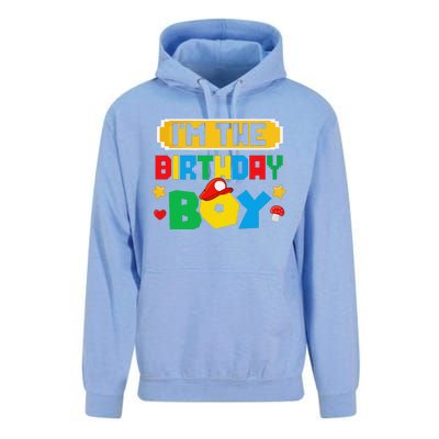 Im The Birthday Boy Game Gaming Family Matching Unisex Surf Hoodie