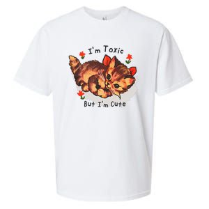 Im Toxic But Im Cute Sueded Cloud Jersey T-Shirt