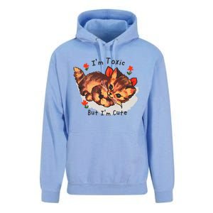 Im Toxic But Im Cute Unisex Surf Hoodie