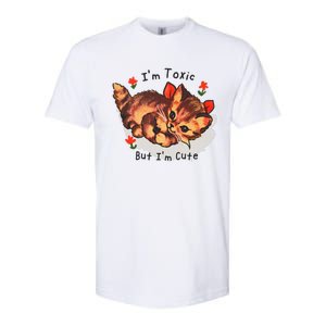 Im Toxic But Im Cute Softstyle CVC T-Shirt