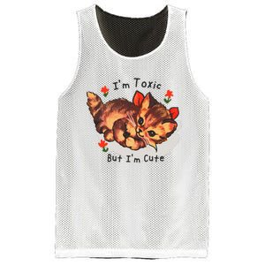 Im Toxic But Im Cute Mesh Reversible Basketball Jersey Tank