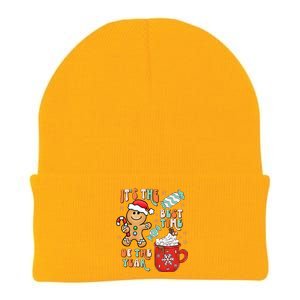 Its The Best Time Of The Year Xmas Gingerbread hot cocoa  Knit Cap Winter Beanie