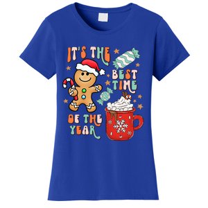 Its The Best Time Of The Year Xmas Gingerbread hot cocoa  Women's T-Shirt