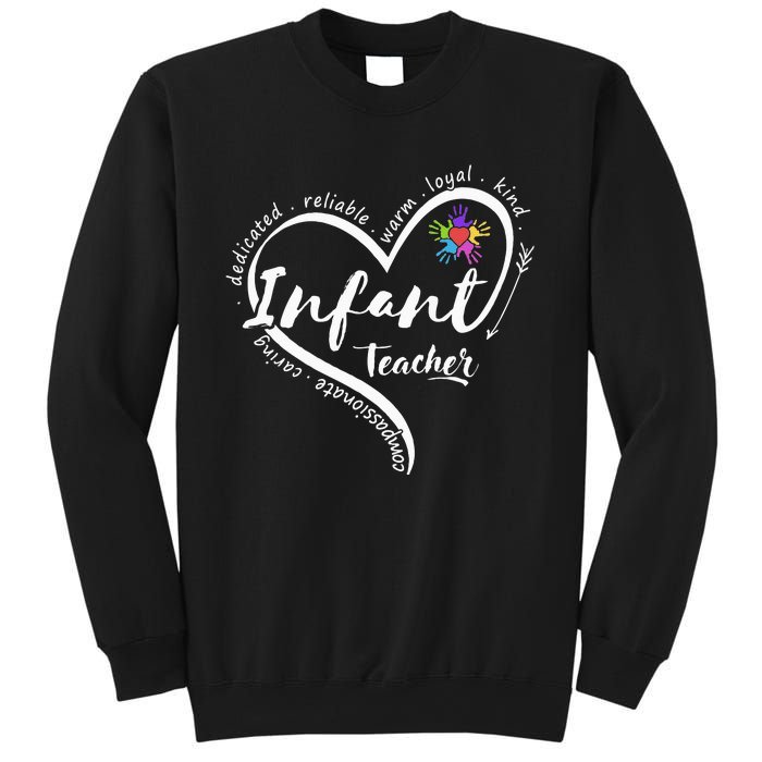 Infant Teacher Back to School Infant Daycare Teacher Sweatshirt