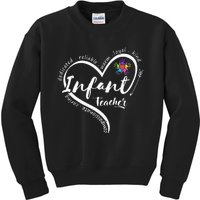 Infant Teacher Back to School Infant Daycare Teacher Kids Sweatshirt