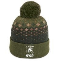 If The Beard Fits Wear It Vintage Style The Baniff Cuffed Pom Beanie