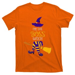 I’M The Boss Witch Family Matching Costume Halloween T-Shirt