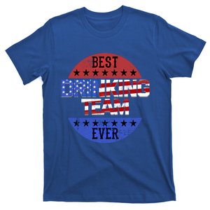 Ing Team Beer Pong Independence Day Patriotic Usa Flag Funny Gift T-Shirt