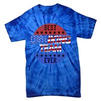 Ing Team Beer Pong Independence Day Patriotic Usa Flag Funny Gift Tie-Dye T-Shirt