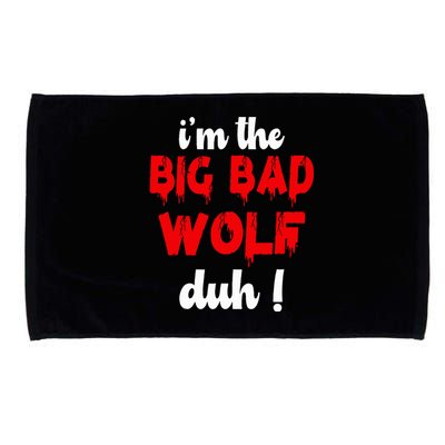 IM The Bad Wolf Duh Costume For Diy Halloween Party Microfiber Hand Towel