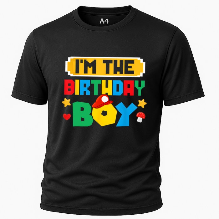 Im The Birthday Boy Game Gaming Family Matching Performance Shirt